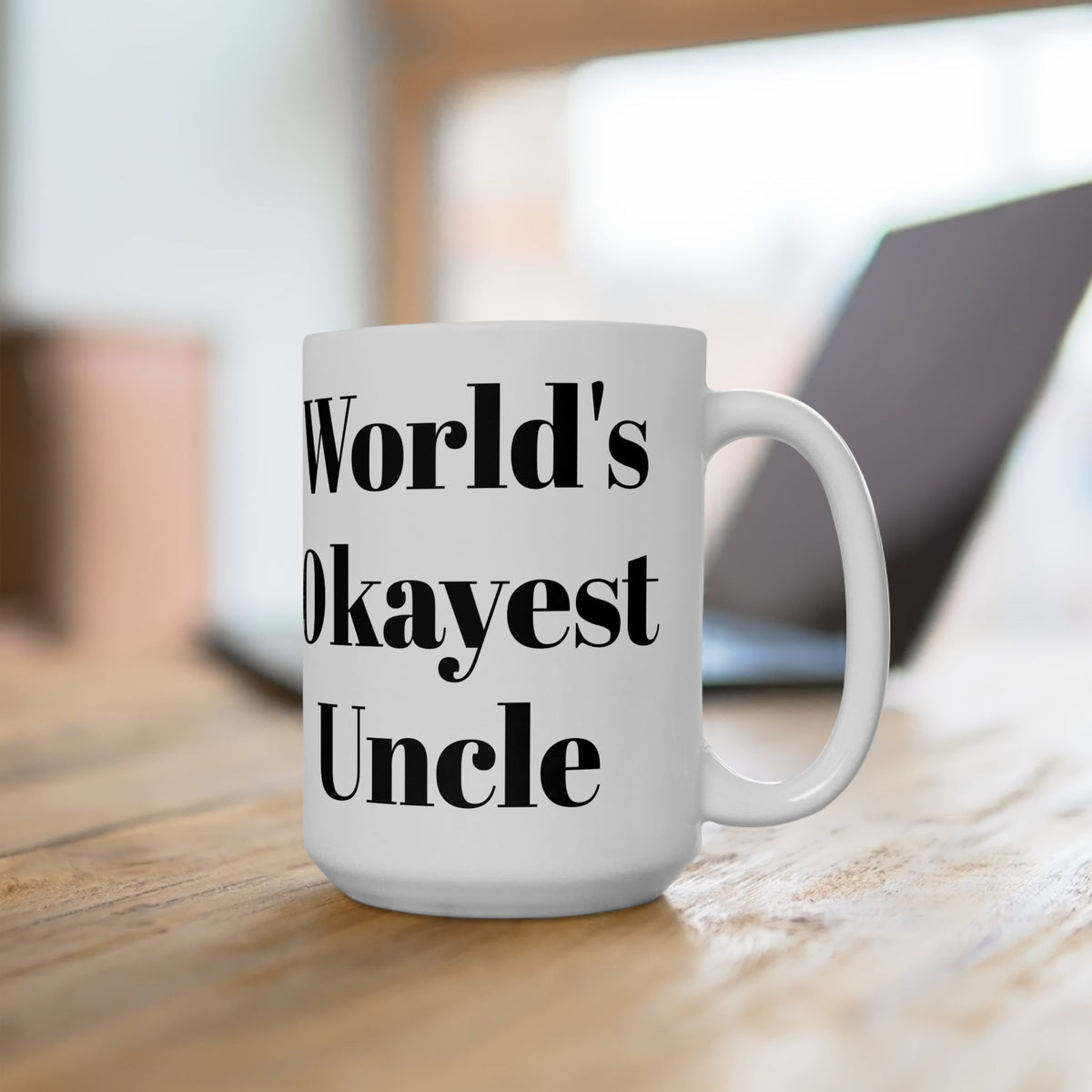 World's Okayest Uncle Mug