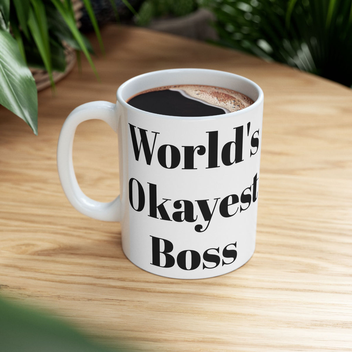 Taza del jefe más o menos bueno del mundo