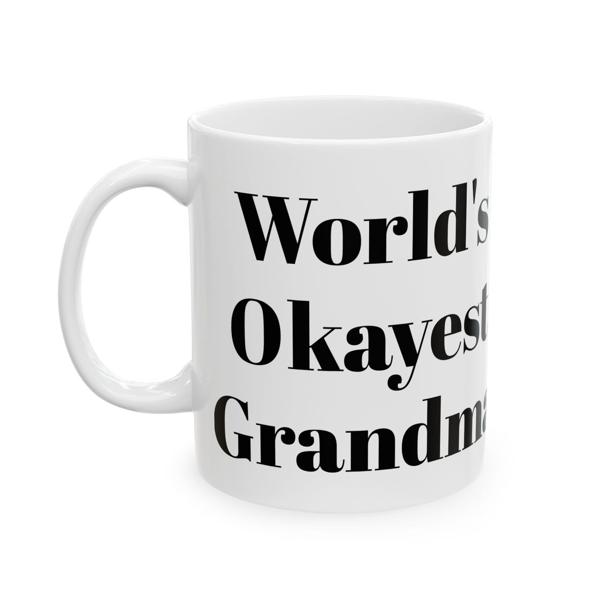World's Okayest Grandma Mug