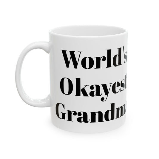 World's Okayest Grandma Mug