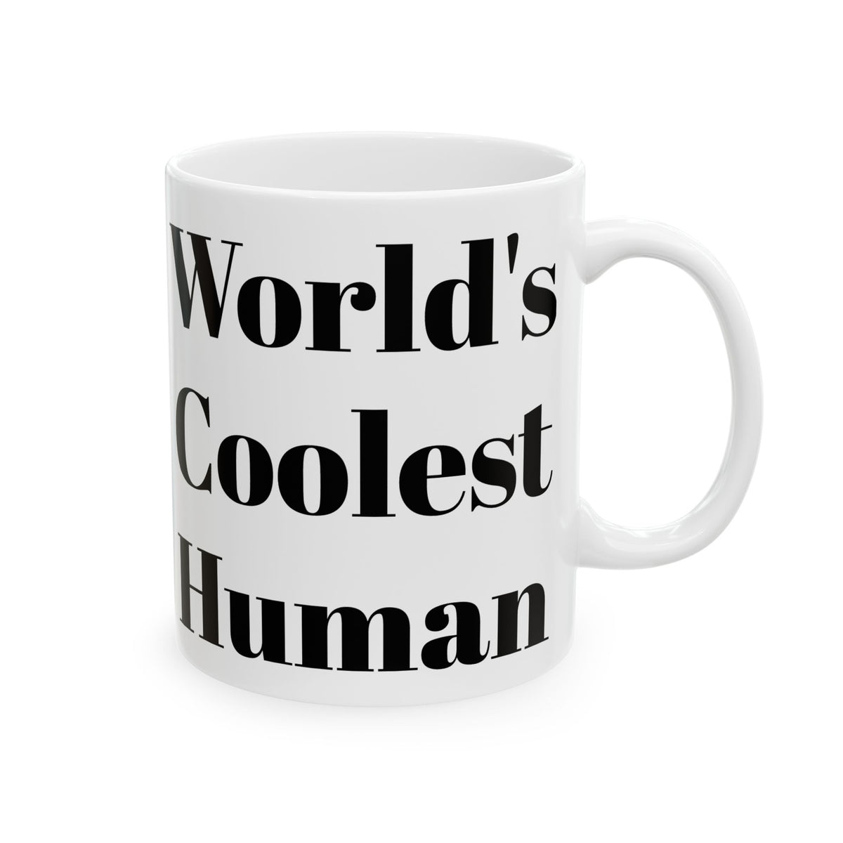 World's Coolest Human Mug