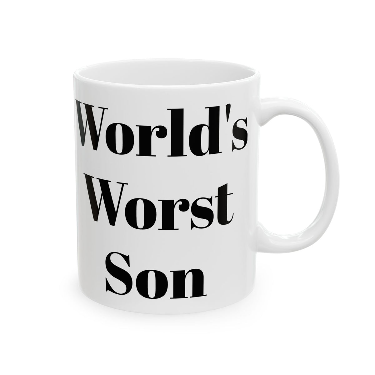 World's Worst Son Mug
