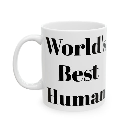 World's Best Human Mug