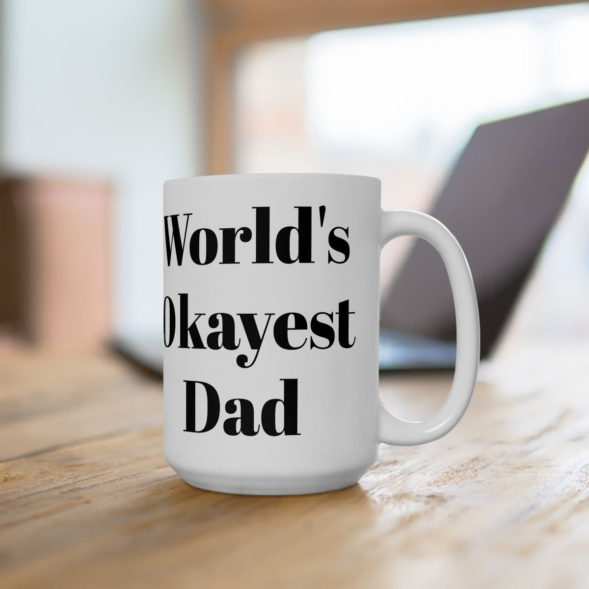 World's Okayest Dad Mug