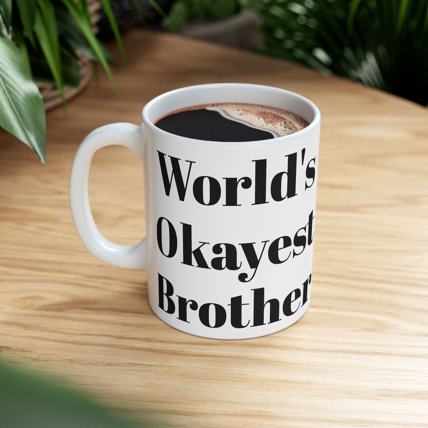 World's Okayest Brother Mug