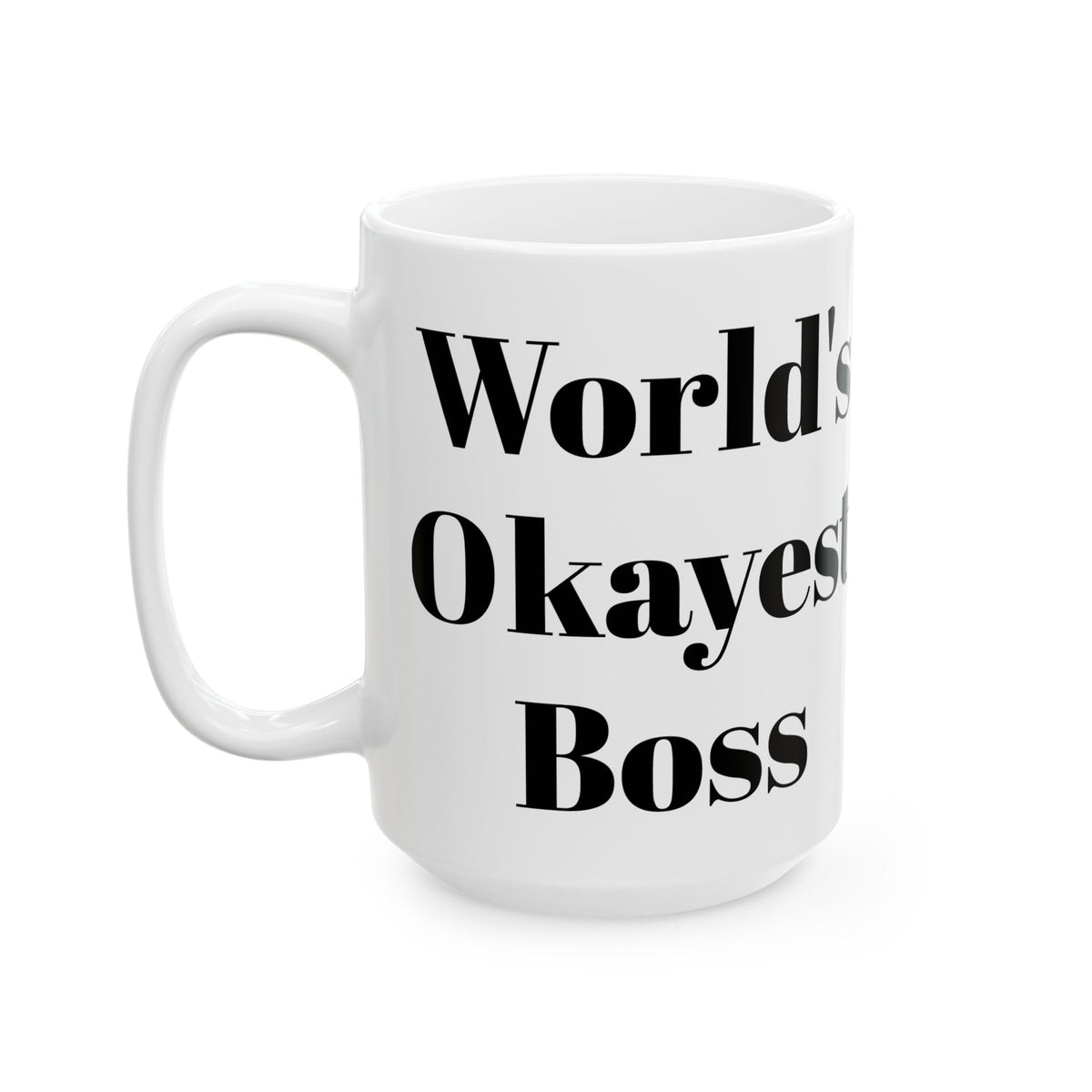 Taza del jefe más o menos bueno del mundo