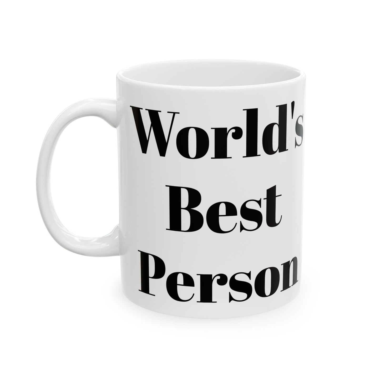 Taza de la mejor persona del mundo
