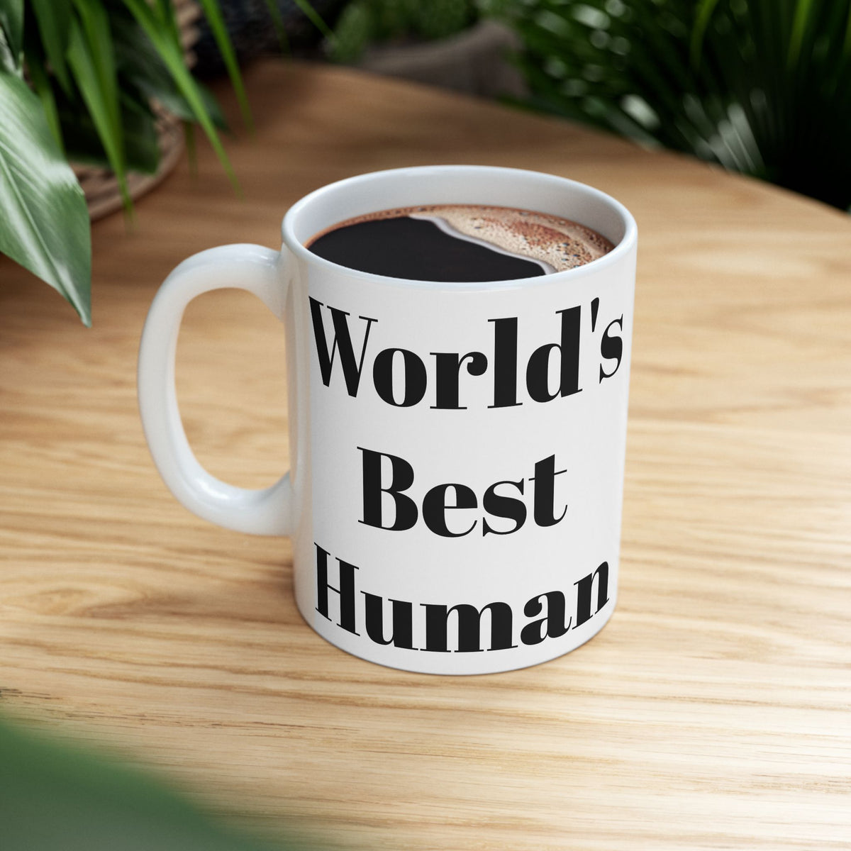 World's Best Human Mug