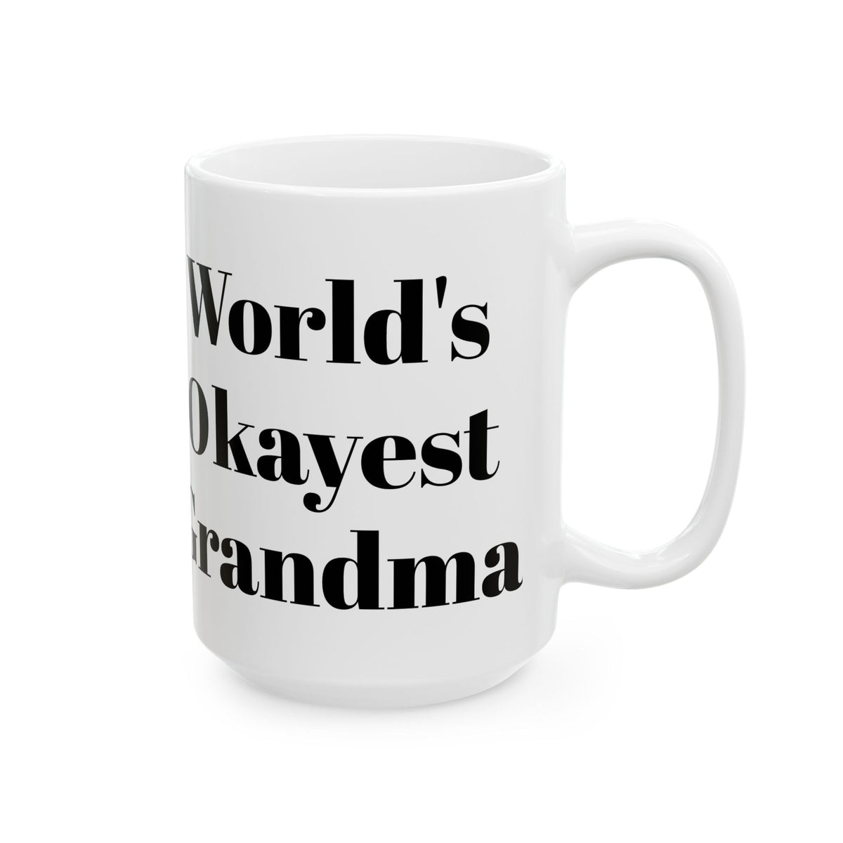 World's Okayest Grandma Mug