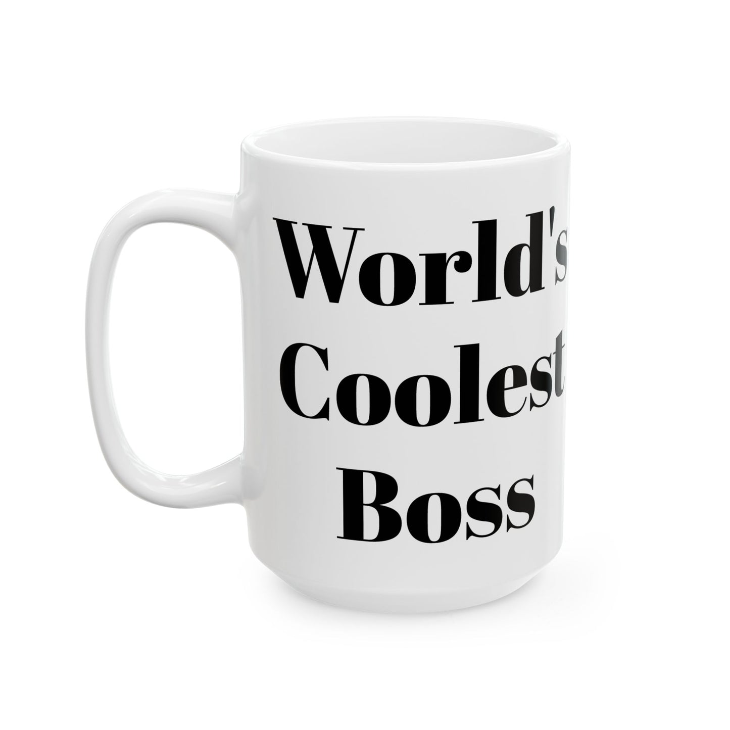 World's Coolest Boss Mug