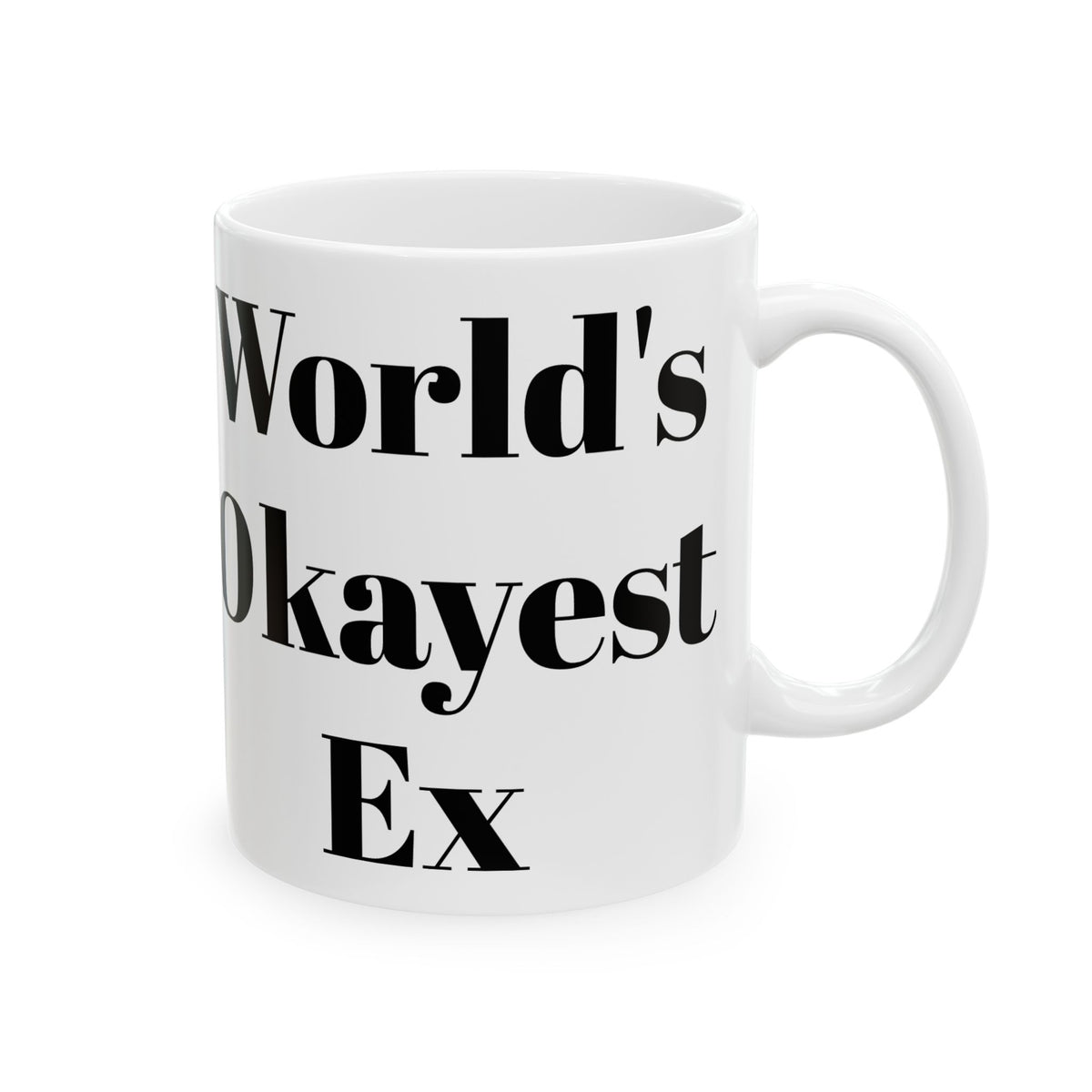 Taza de la ex más o menos del mundo