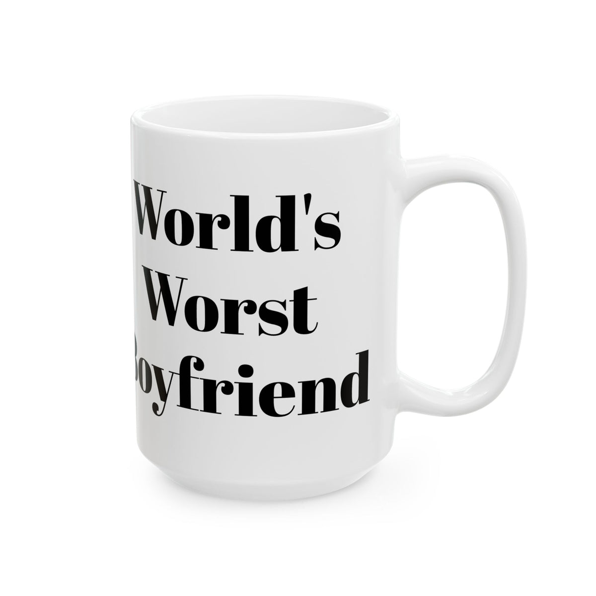 World's Worst Boyfriend Mug