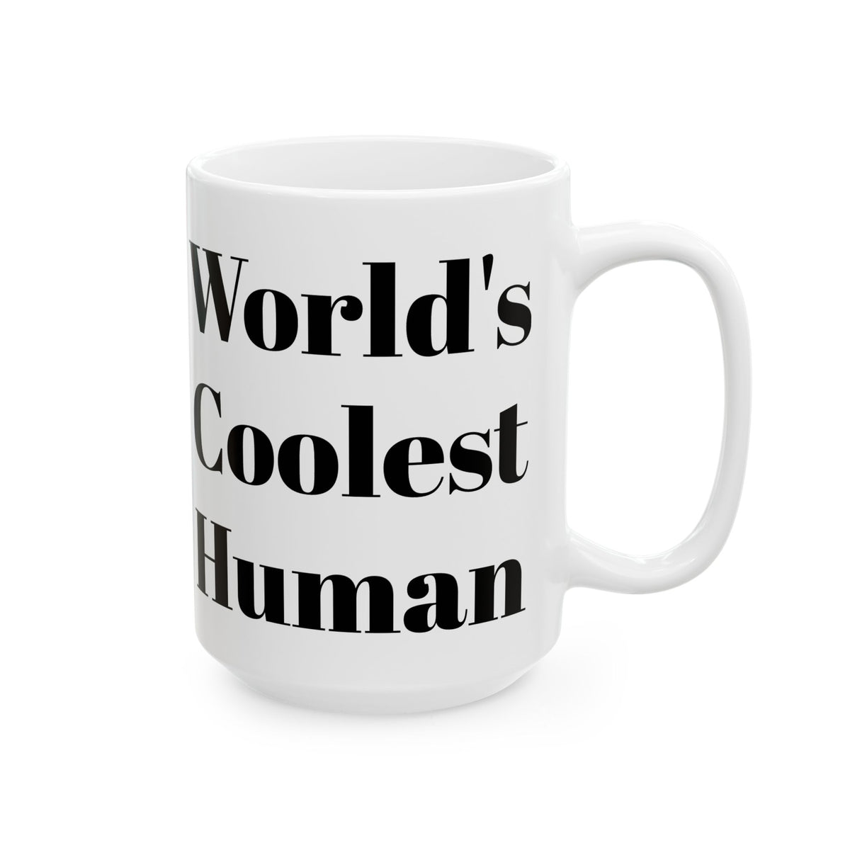 World's Coolest Human Mug