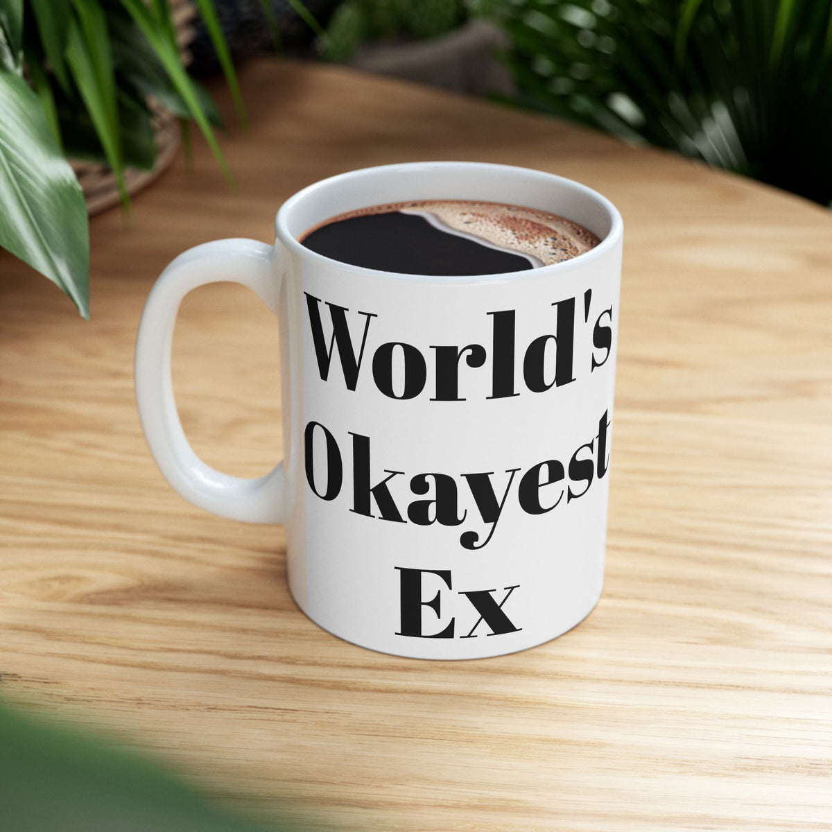 Taza de la ex más o menos del mundo