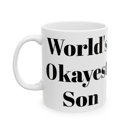 World's Okayest Son Mug
