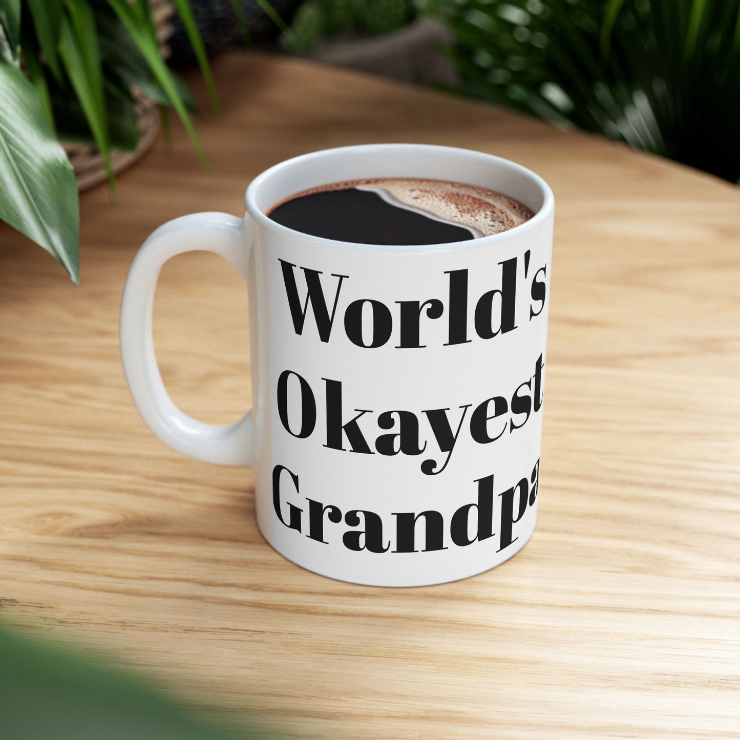 World's Okayest Grandpa Mug