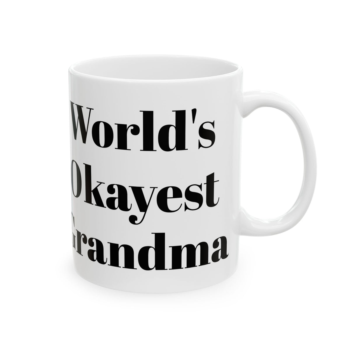 World's Okayest Grandma Mug