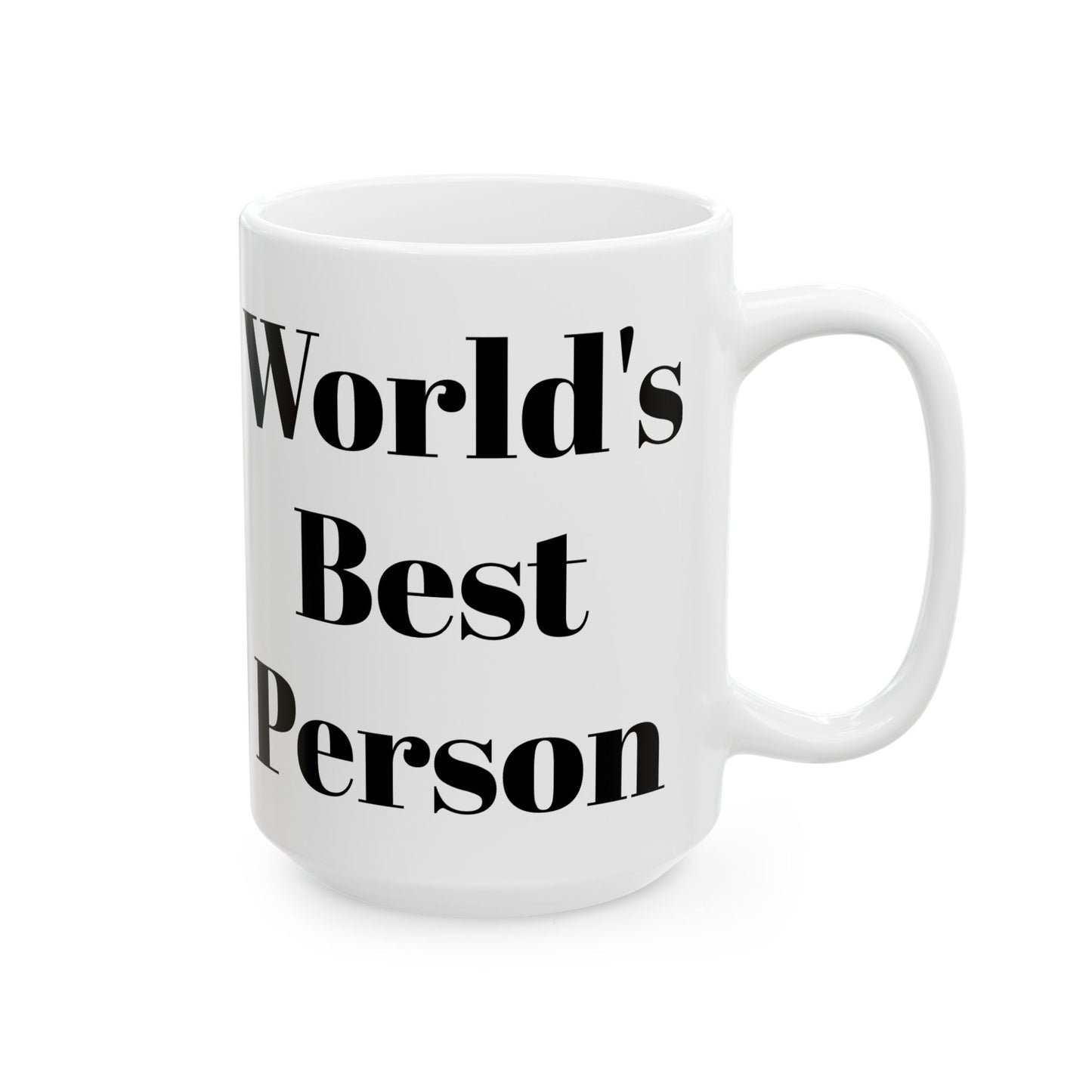Taza de la mejor persona del mundo