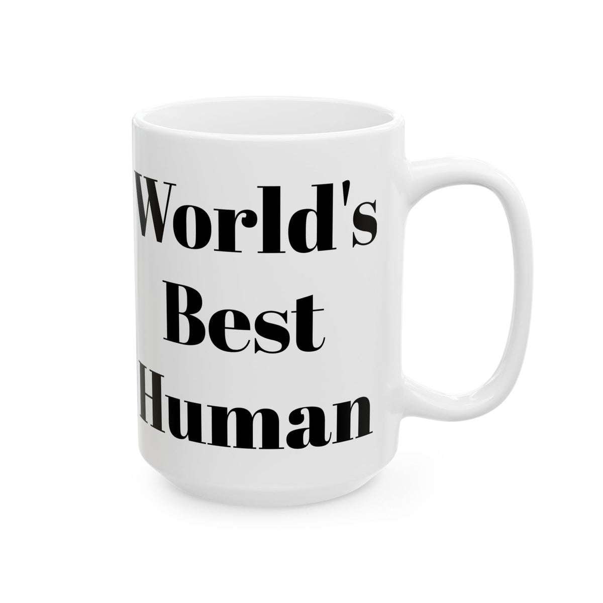 World's Best Human Mug