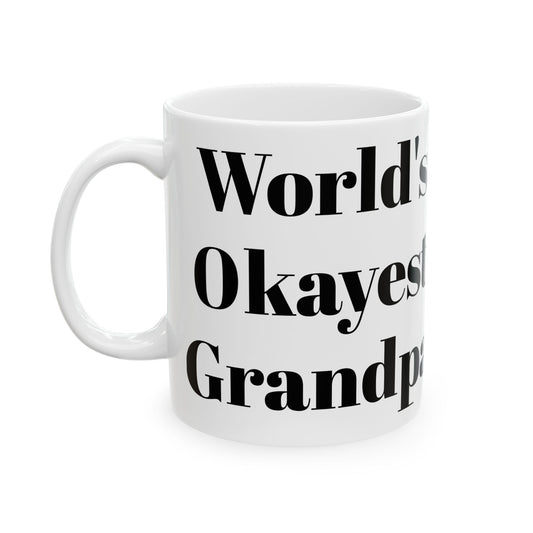 World's Okayest Grandpa Mug