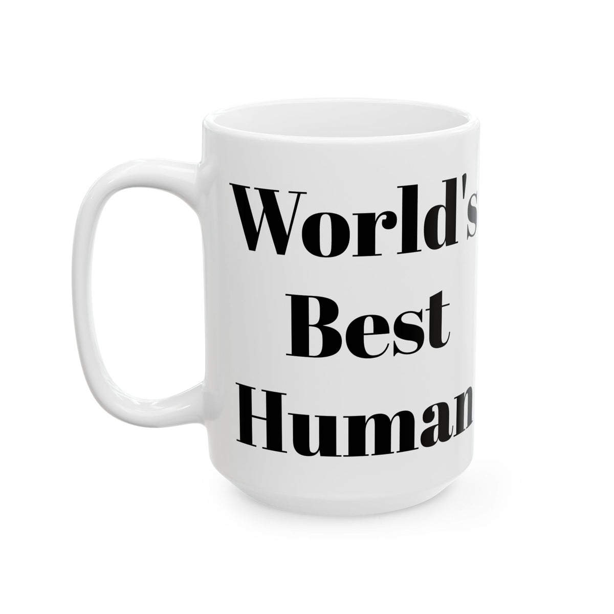 World's Best Human Mug