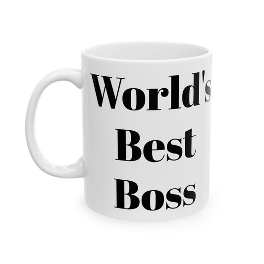 World's Best Boss Mug