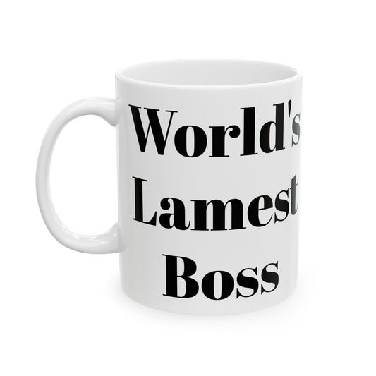World's Lamest Boss Mug