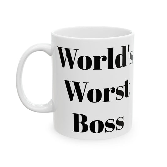 World's Worst Boss Mug